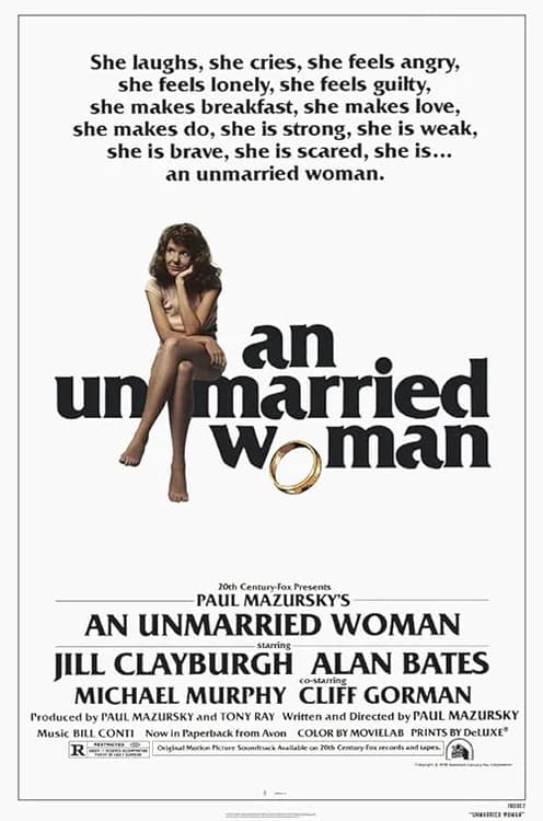 An Unmarried Woman film posteri