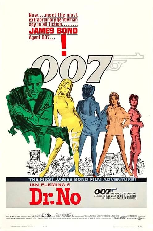 Dr. No film posteri