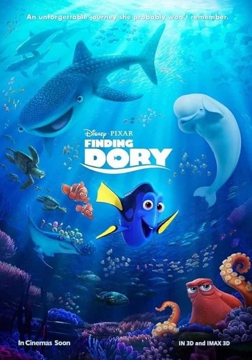 Finding Dory film posteri